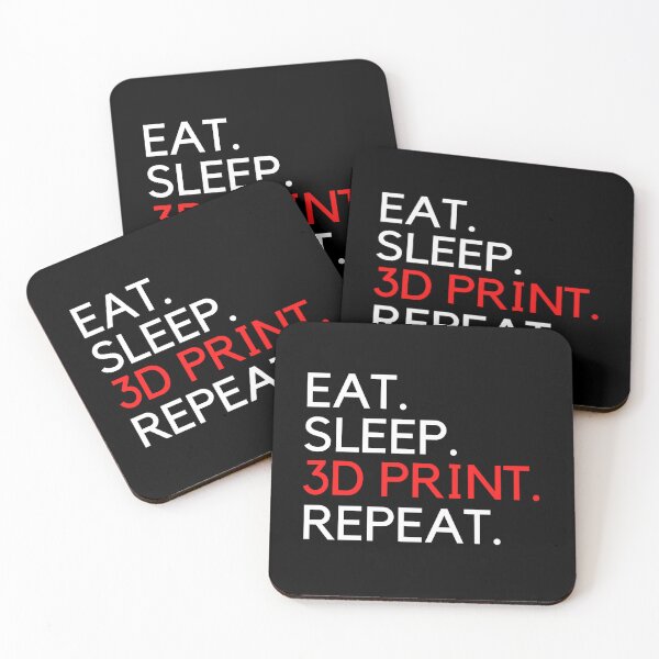 Item preview, Eat Sleep 3D Print Repeat designed and sold by Printint.
