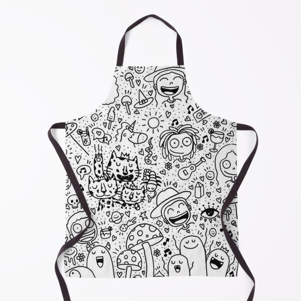 Item preview, White Doodle designed and sold by iannacconearts.