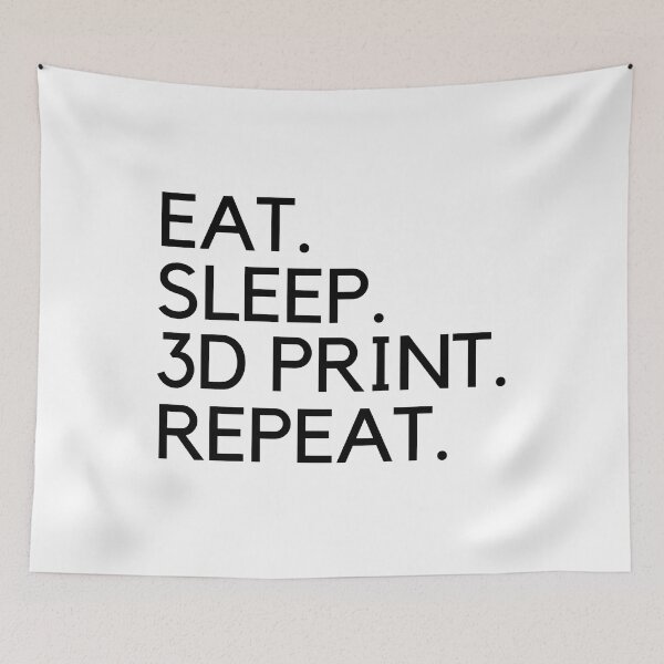 Item preview, Eat Sleep 3D Print Repeat designed and sold by Printint.