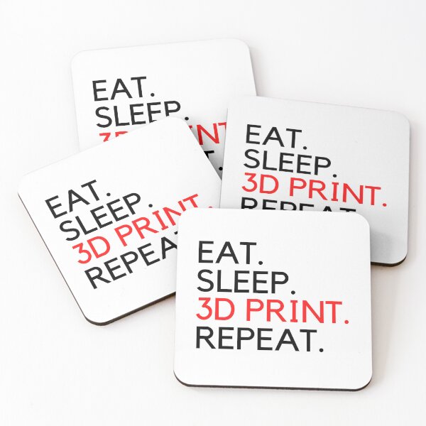 Item preview, Eat Sleep 3D Print Repeat designed and sold by Printint.