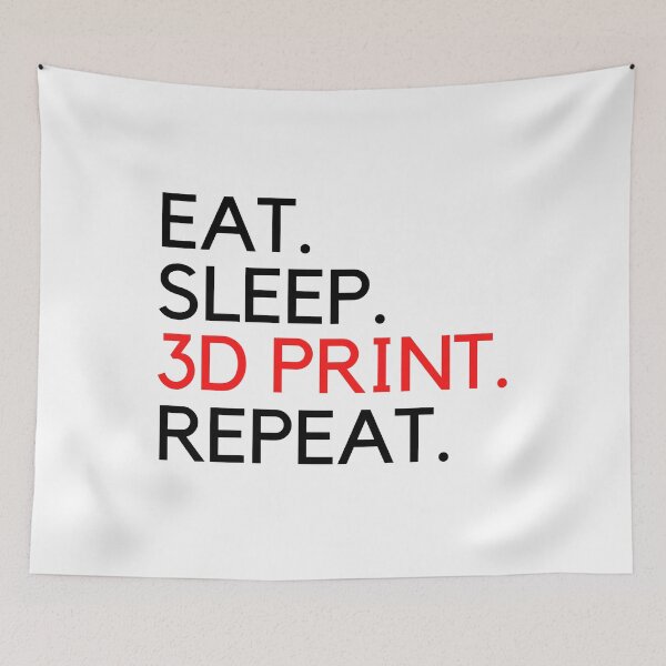Item preview, Eat Sleep 3D Print Repeat designed and sold by Printint.
