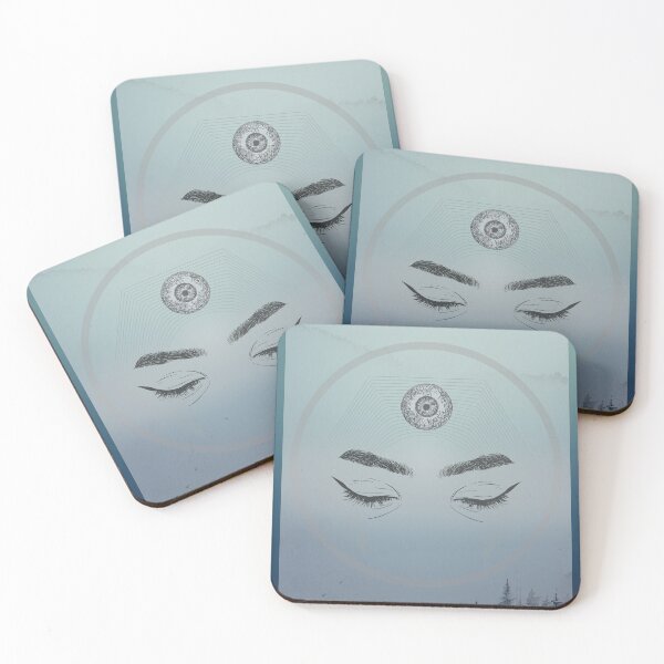 Item preview, Misty Mountains - Third Eye Harmony - Peaceful designed and sold by 21 Store.