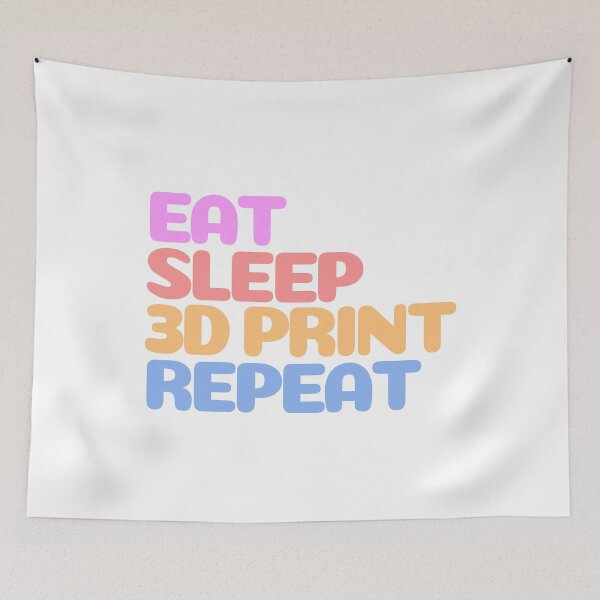 Item preview, Eat Sleep 3D Print Repeat designed and sold by Printint.