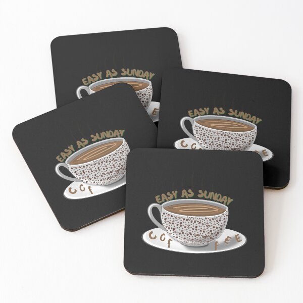 Item preview, Copy of Easy like sunday coffee designed and sold by NikkosDesigns.