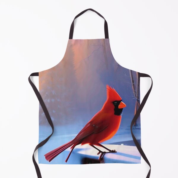 Item preview, Beautiful Winter Bird a Red Cardinal designed and sold by CattlettArt.