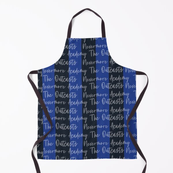 Item preview, Blue & Navy Stripes with Background Text | Nevermore Academy Inspired designed and sold by Moka898.