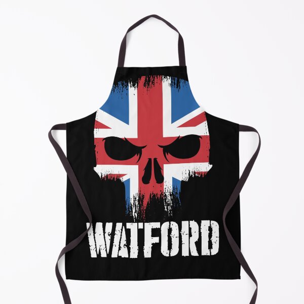 Item preview, Watford Skull Union Jack England Flag designed and sold by MasterKlaw.