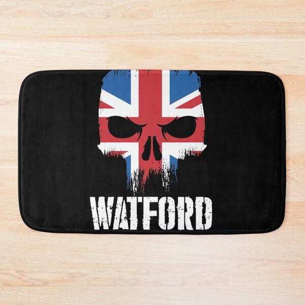 Item preview, Watford Skull Union Jack England Flag designed and sold by MasterKlaw.