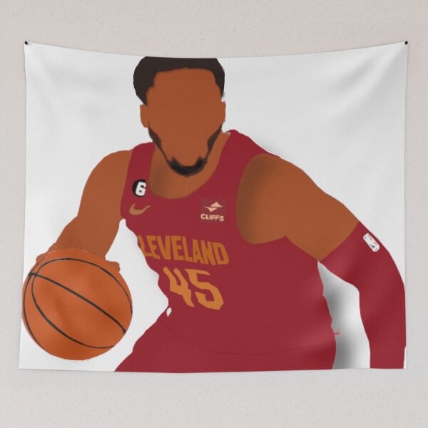 Artikelvorschau, Donovan Mitchell vereinfachtes Design entworfen und verkauft von BBall-Stickers.