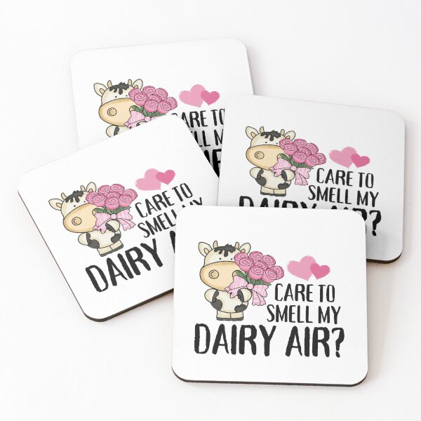 Item preview, Dairy Cow brings pink flowers and jokes designed and sold by FarmsteadAcers.