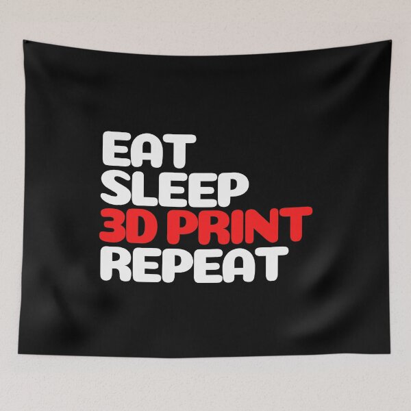 Item preview, Eat Sleep 3D Print Repeat designed and sold by Printint.