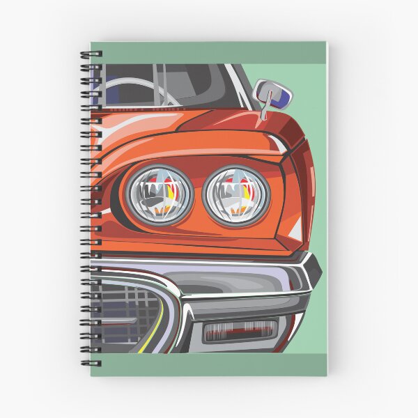 Item preview, Coche retro rojo - Ilustración vintage de coche designed and sold by Prangi.