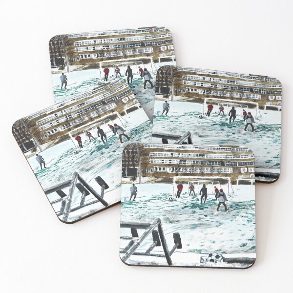 Item preview, Danmarksplass Football in Snow  designed and sold by Rina Arling.