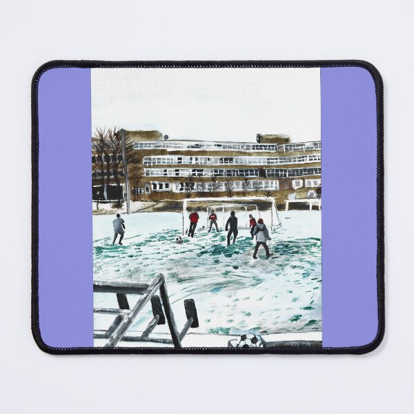 Item preview, Danmarksplass Football in Snow  designed and sold by Rina Arling.