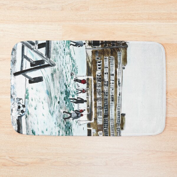 Item preview, Danmarksplass Football in Snow  designed and sold by Rina Arling.