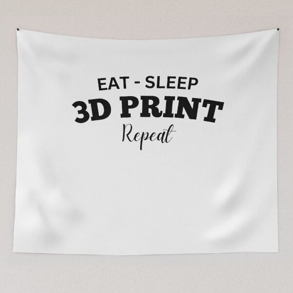 Item preview, Eat Sleep 3D Print Repeat designed and sold by Printint.