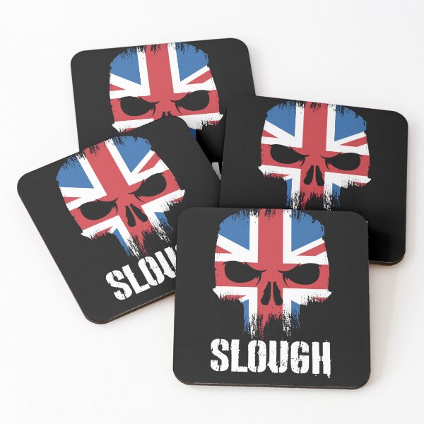 Item preview, Slough Skull Union Jack England Flag designed and sold by MasterKlaw.