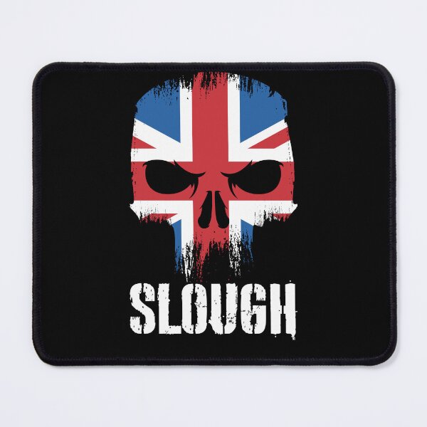 Artikelvorschau, Slough Skull Union Jack-England-Flagge entworfen und verkauft von MasterKlaw.