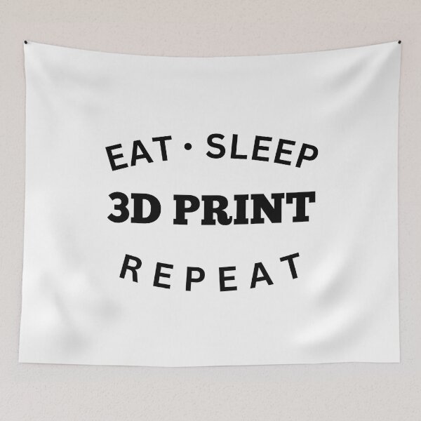 Item preview, Eat Sleep 3D Print Repeat designed and sold by Printint.