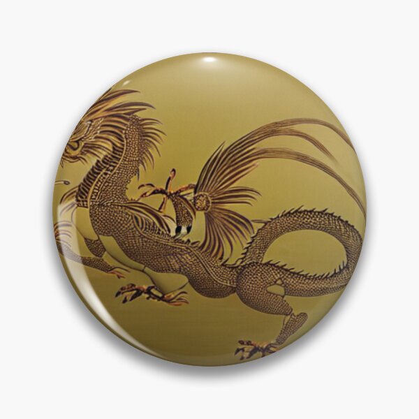 Item preview, Un dragón chino dorado designed and sold by PlayDifferent ⭐⭐⭐⭐⭐.