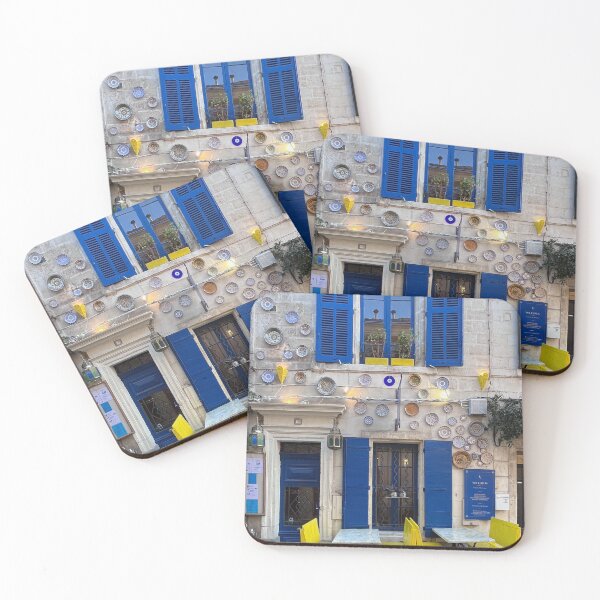 Item preview, Blue & Yellow Cafe - Arles, France designed and sold by Matthew Colvin de Valle.