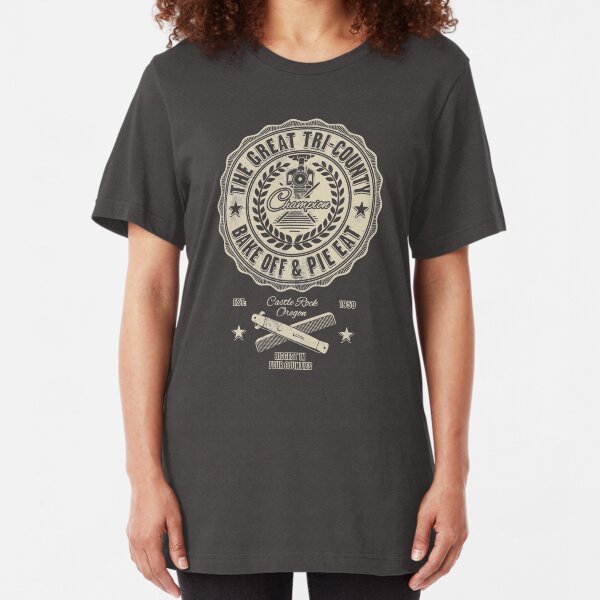 The Great Tri County Bake Off and Pie Eat Slim Fit T-Shirt