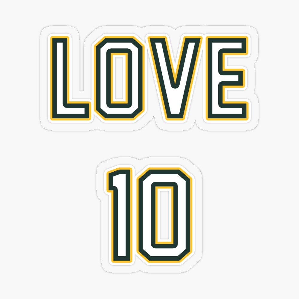 Jordan Love Green Bay Packers Quarterback Sticker for Sale by dextergt