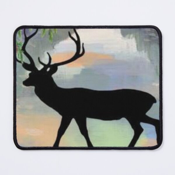 Item preview, Elk silhouette designed and sold by Aquila Light Pictures.