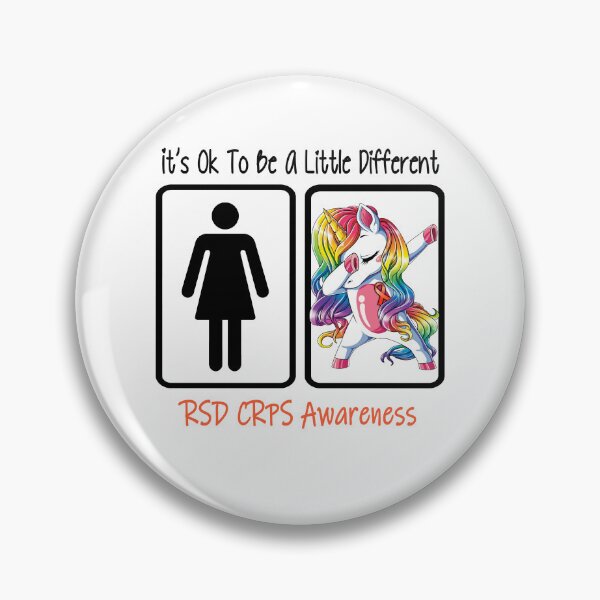 Item preview, RSD CRPS Awareness - It is Ok To Be A Little Different designed and sold by RekaJoJo.