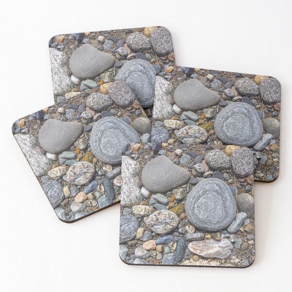 Item preview, pebbles on river beach designed and sold by ricobarinas.