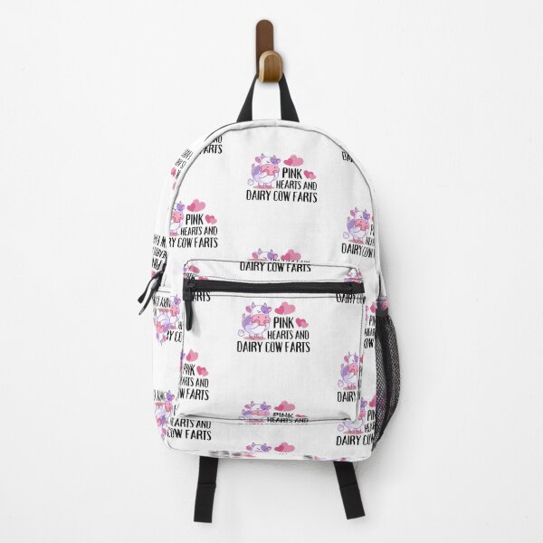 Item preview, Pink Hearts and Dairy Cow farts designed and sold by FarmsteadAcers.
