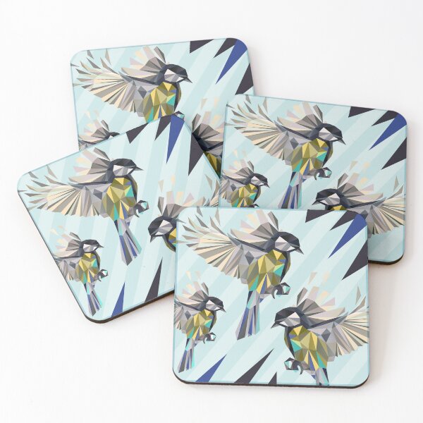 Item preview, Flying Songbirds - Blue Tits designed and sold by XOOXOO.