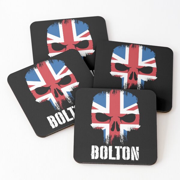 Item preview, Bolton Skull Union Jack England Flag designed and sold by MasterKlaw.