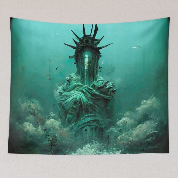 Item preview, Underwater apocalypse  designed and sold by SikstiNain.