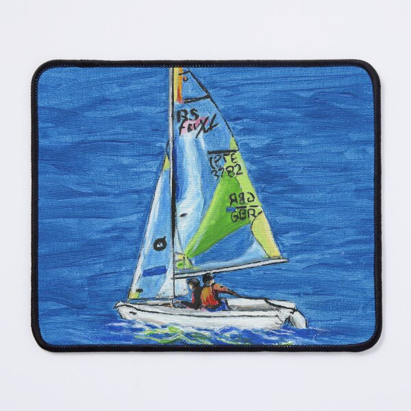 Item preview, RS Feva Fever: Sailing Dinghies at Trearddur Bay designed and sold by LymphomaLass.