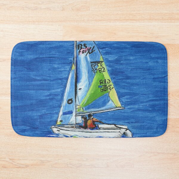 Item preview, RS Feva Fever: Sailing Dinghies at Trearddur Bay designed and sold by LymphomaLass.