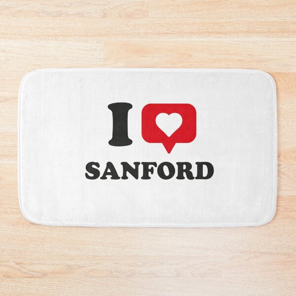 Artikelvorschau, Ich liebe Sanford, ich liebe Sanford, Heimatstadt Sanford, Florida entworfen und verkauft von Danylo Mikhnievych.