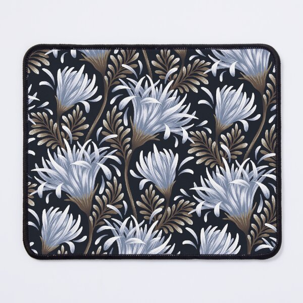 Item preview, Daisies - White / Midnight designed and sold by Andrea Muller.
