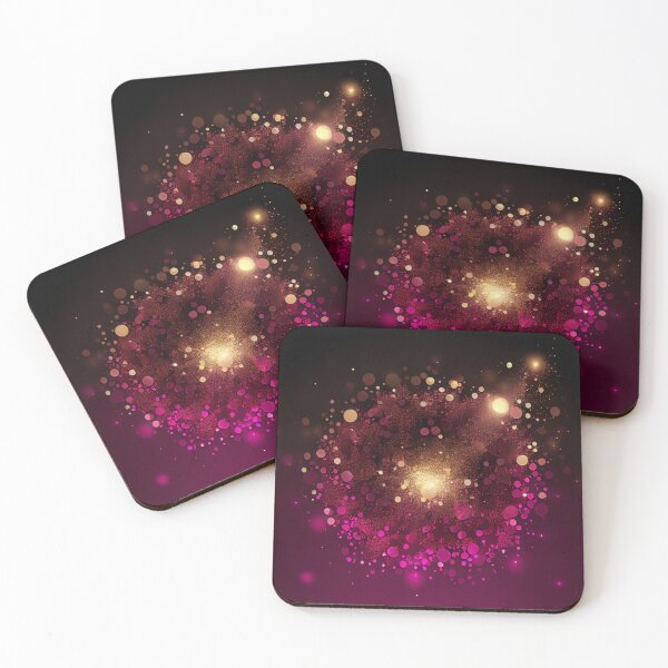 Item preview, Sparkling Gold & Magenta Inspired by the Glamour of Luxury Gold Dust designed and sold by HiArtify ❤️.