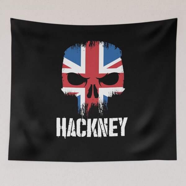 Item preview, Hackney Skull Union Jack England Flag London designed and sold by MasterKlaw.