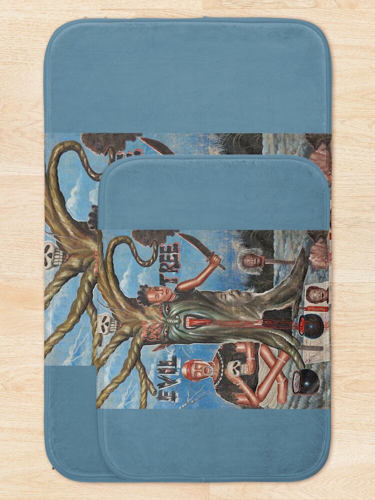 Thumbnail 5 of 6, Bath Mat, Evil Tree designed and sold by CtlAltDel.