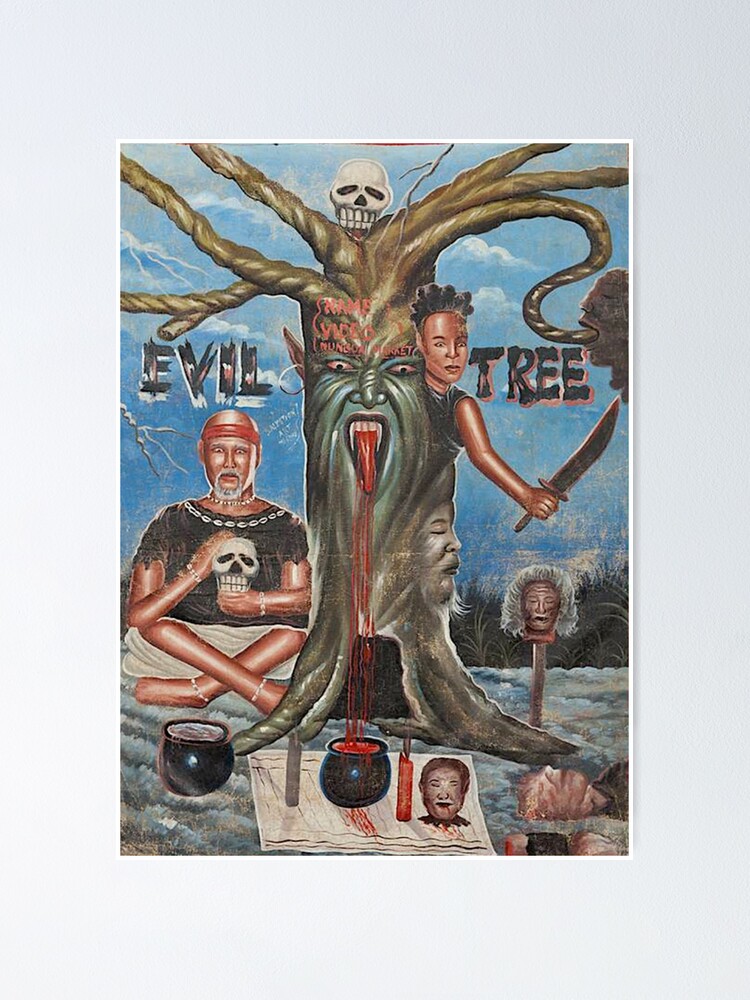 Thumbnail 1 of 3, Poster, Evil Tree designed and sold by CtlAltDel.