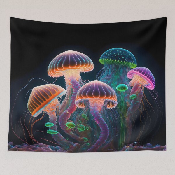 Item preview, Imaginary Jelly Fish Colony designed and sold by FunWearVM.