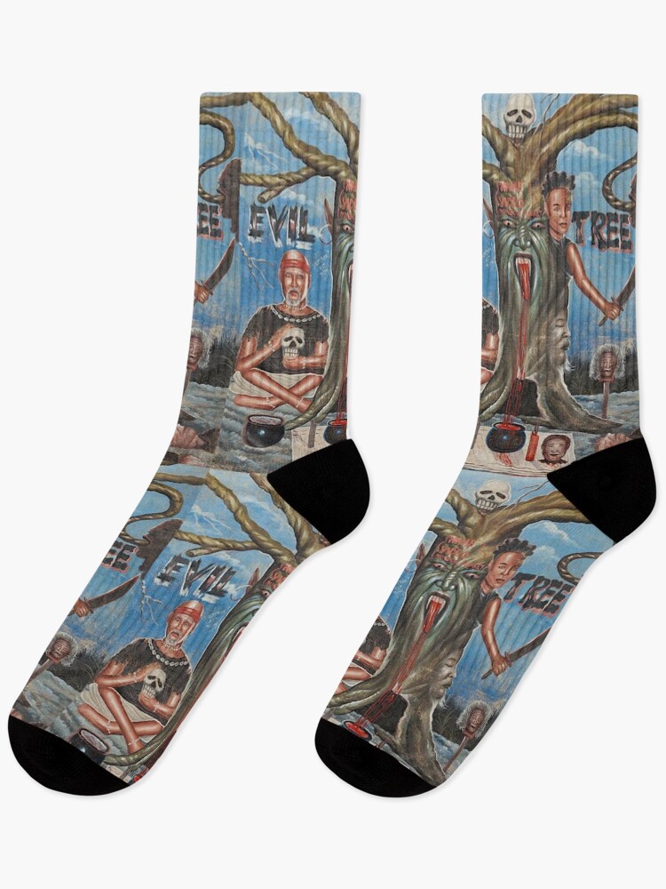 Thumbnail 1 of 5, Socks, Evil Tree designed and sold by CtlAltDel.