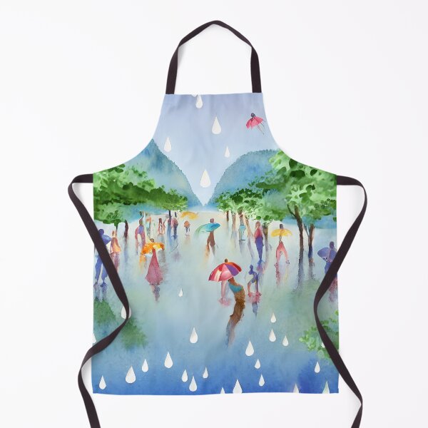 Item preview, Beautiful Rain in the Summer designed and sold by ZiZiStyle.