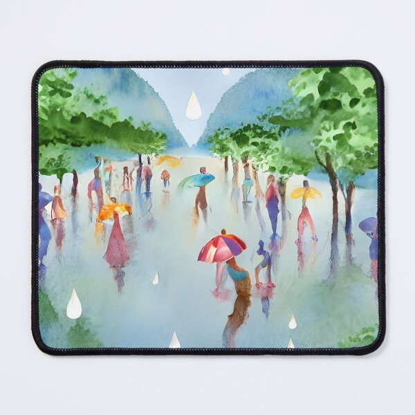 Item preview, Beautiful Rain in the Summer designed and sold by ZiZiStyle.