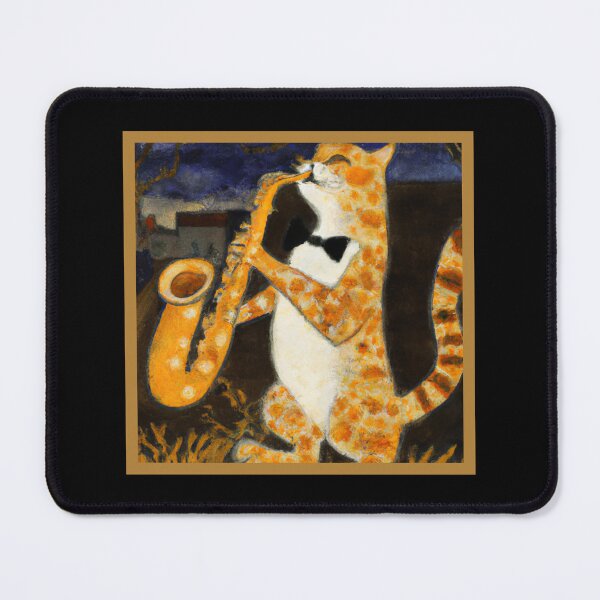 Item preview, Saxy Cat designed and sold by Milasneeze.