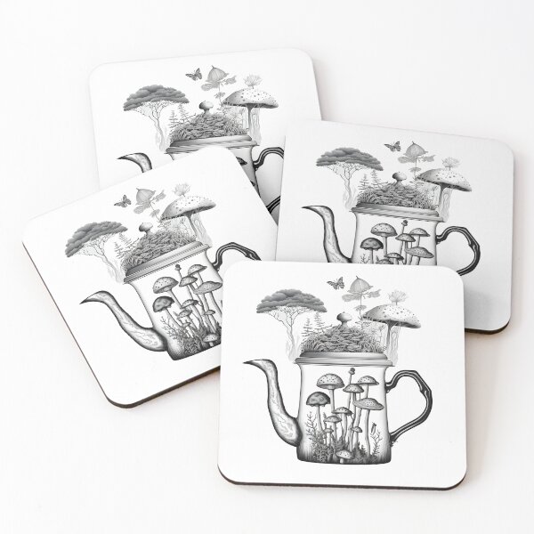Item preview, High Tea - Mushroom Teapot designed and sold by theredteacup.