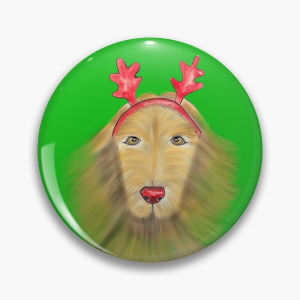 Item preview, Christmas deer dog designed and sold by altairaleon.