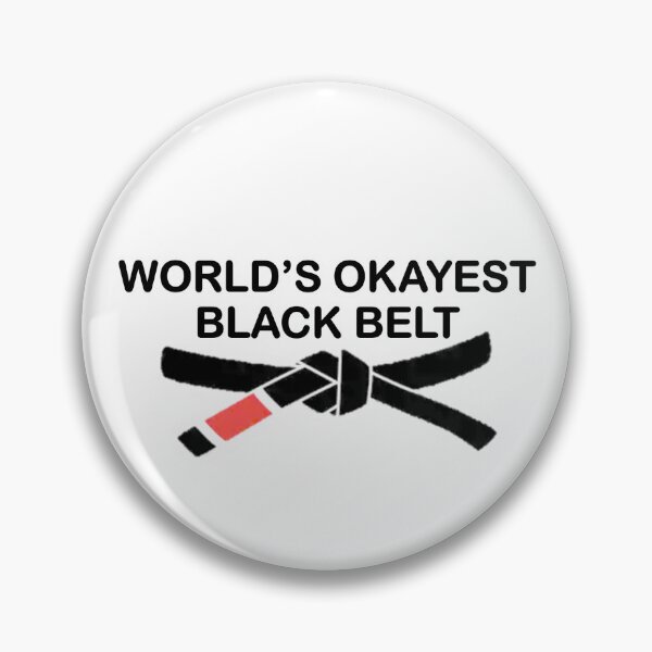 Item preview, World's Okayest Black Belt 2023 designed and sold by jonathanejordan.